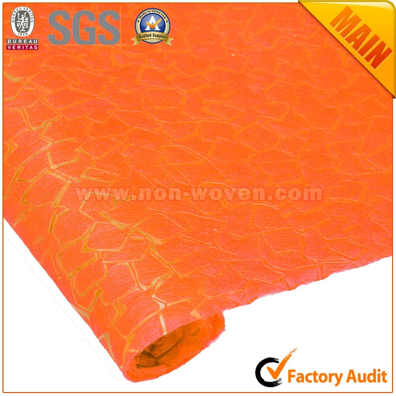 PP Non Woven Flower & Gift Wrapping Materials No. 6 Orange