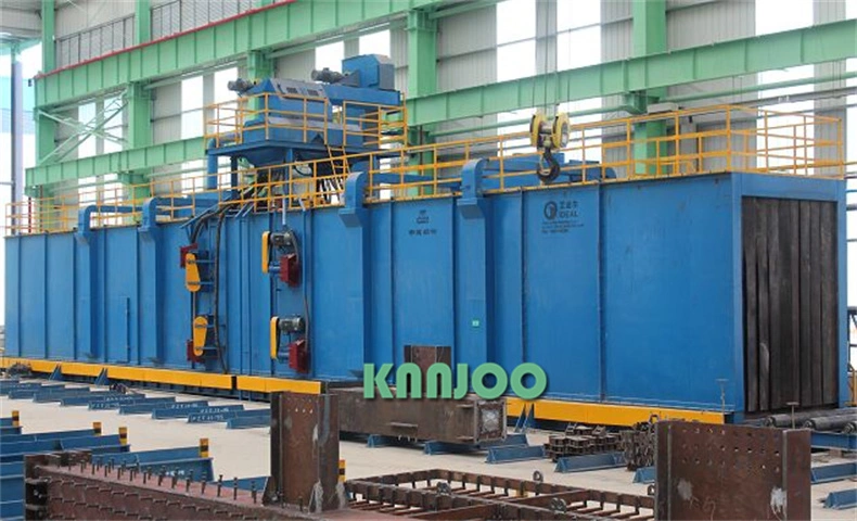 Steel Plate Shot Blasting Surface Cleaning Machine/Abrator for Sale