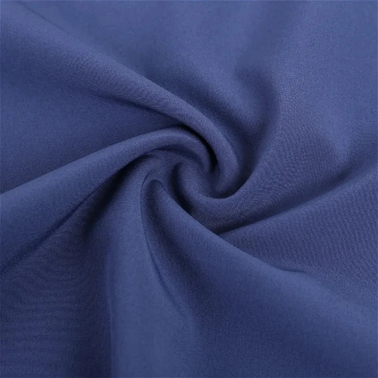 75D 4 Way Stretch Polyester Fabric High quality/High cost performance Polyester Spandex Fabric Woven Plain Dyed Swimsuit Fabric