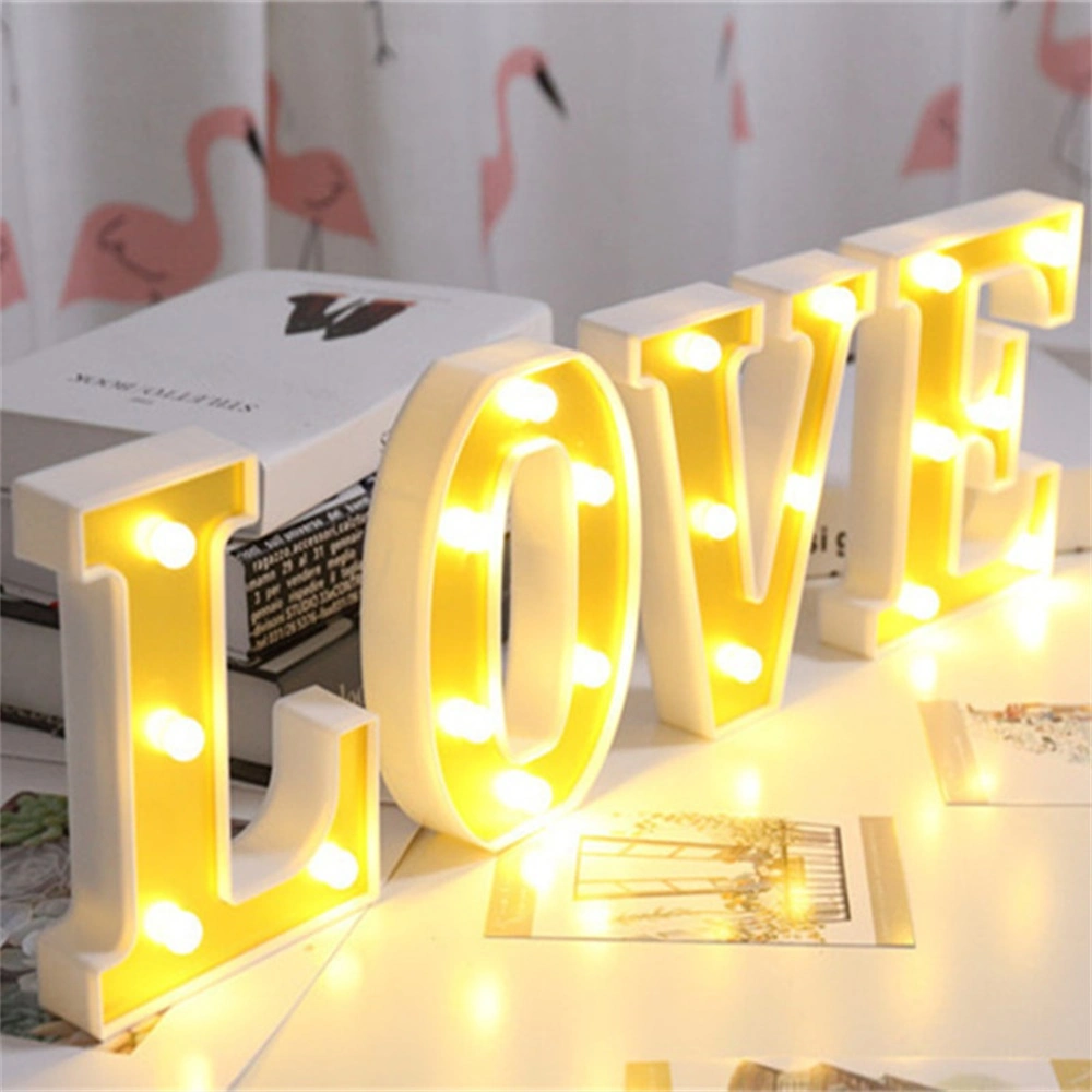 4FT Marquee Letters Wholesale/Supplier Wedding Decor Lights Marquee Letter 3FT LED Big Numbers Giant Light up Letters LED Marquee