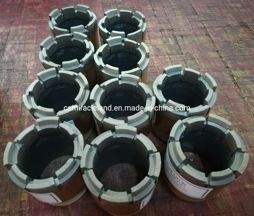 Nwg Hwg Nx Hx Cross Profile Impregnated Diamond Core Bit for Very Hard Rock Drilling