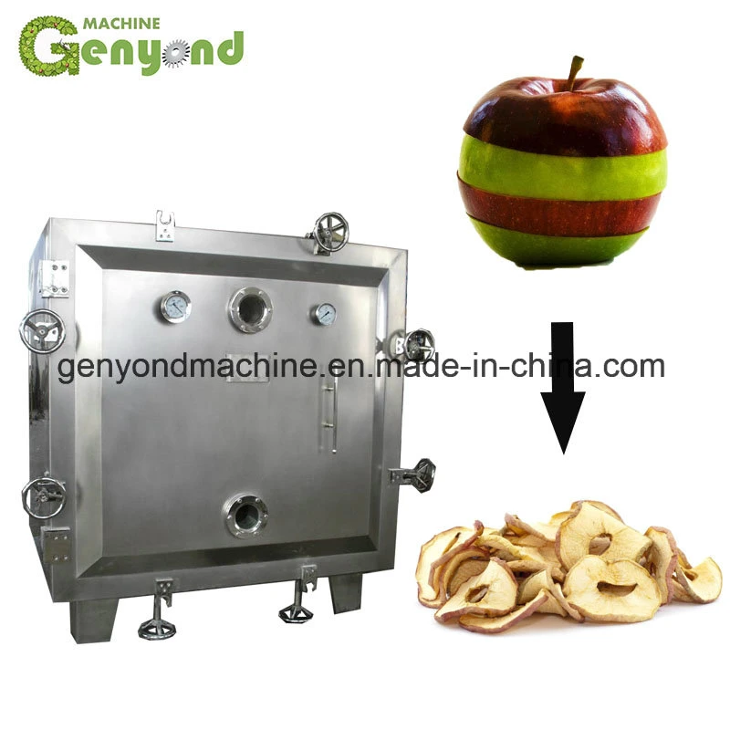 Non-Frying/Fried Vacuum Dried Drying Kiwi Fruit Peach Plum Apple Mango Chips Slices Making Machine