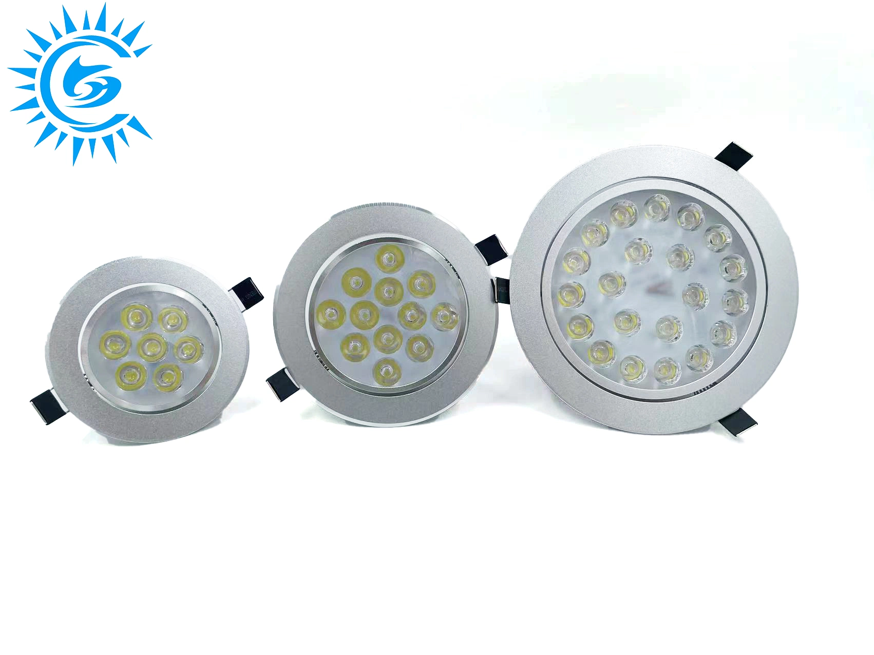 7W LED Dimmable Recessed Ceiling Downlight 85-265V with Driver Ceiling Light