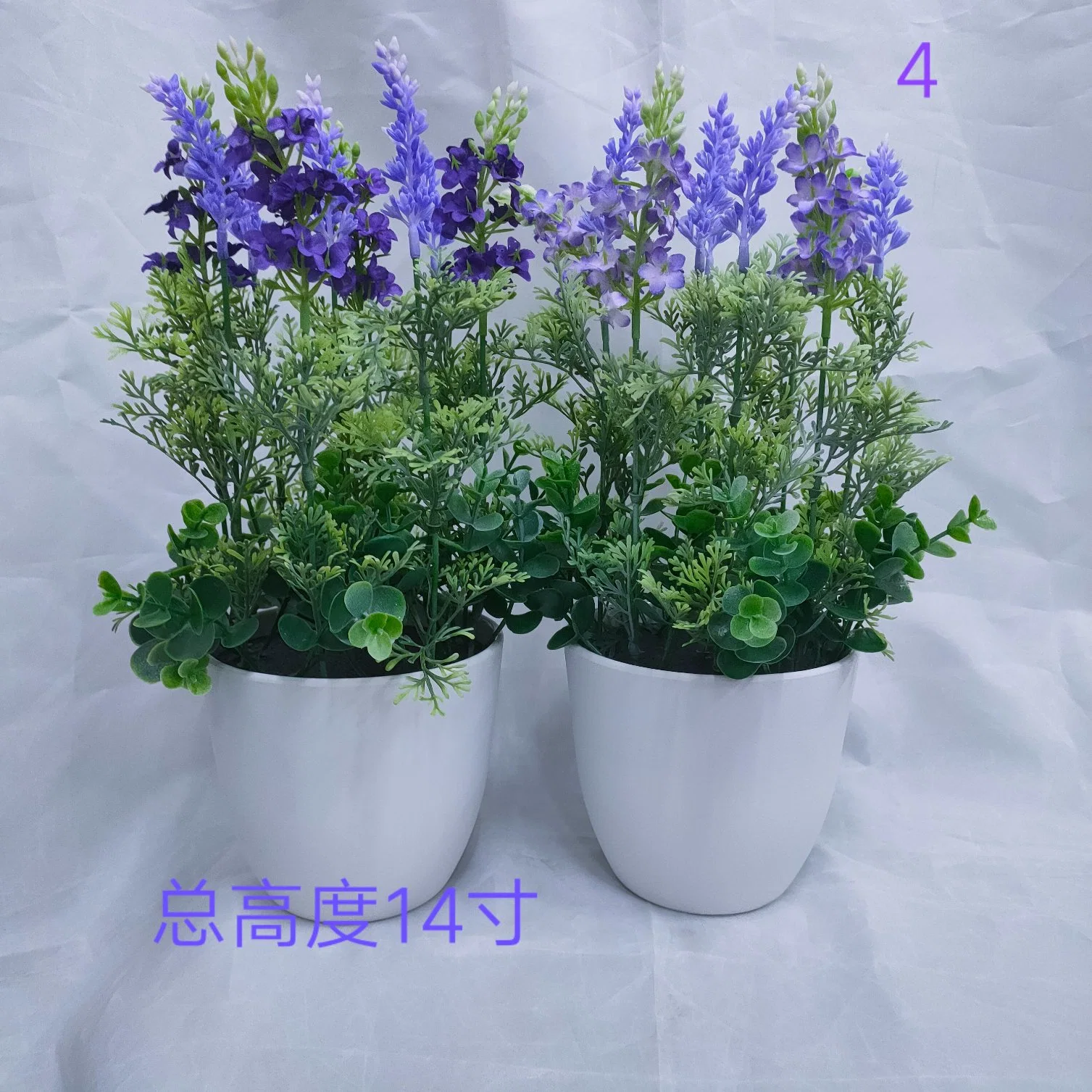 Artificial Home Wedding Decoration Gift Flower with Pot