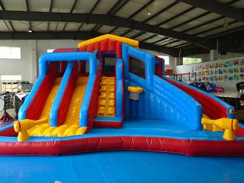 Fun Water Slide Inflatable Swimming Pool Slide PVC Swimming Pool