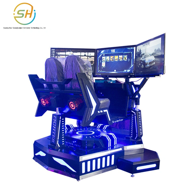 Large Commercial Three-Axis Three-Screen Dynamic Racing Vr Simulation Driving Motion Sensing Game Console Video Game Amusement Equipment