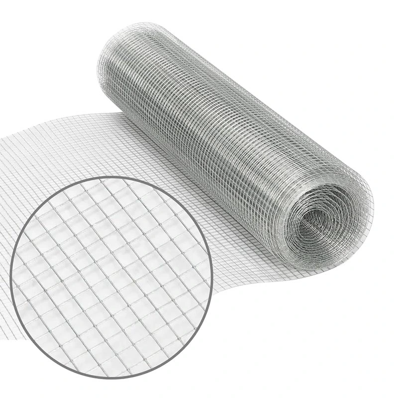 Galvanized and PVC Coated Welded Metal Building Wire Mesh 19 Gauge Galvanized Welded Wire Mesh