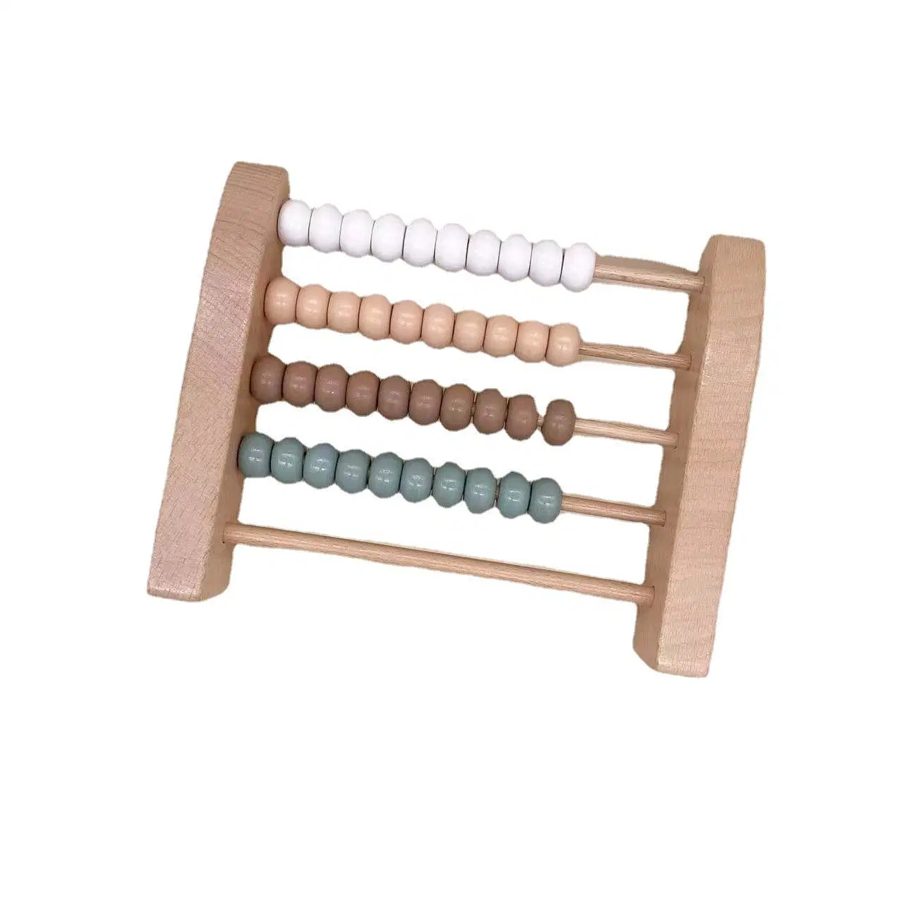 Wooden Bead Abacus Bead Counting Game Early Math Skill Developing