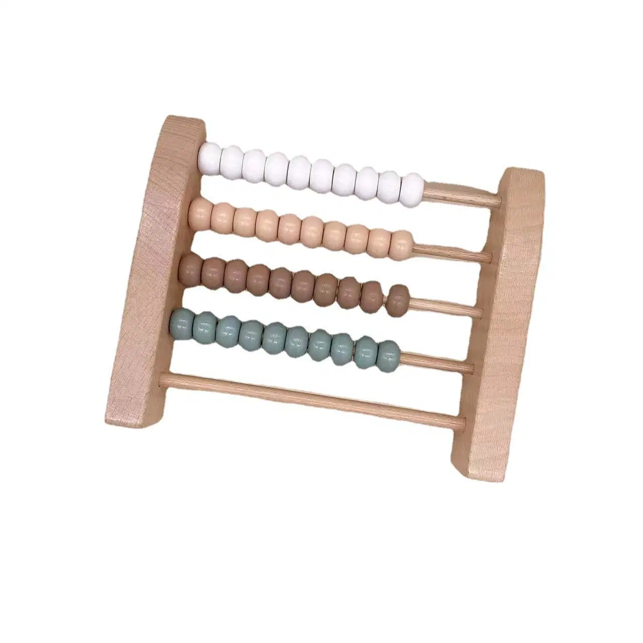 Juego de cuenta de Cuentas Abacus de Cuentas de madera Desarrollo temprano de habilidades matemáticas