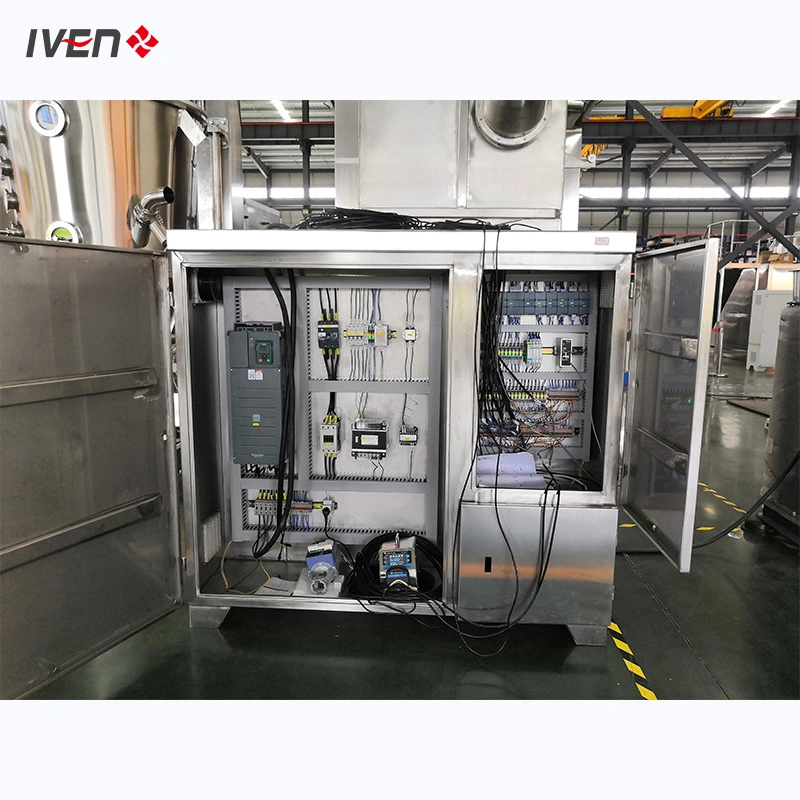 Pharmaceutical Factories Good Performance Fluidized Bed Dryer Fluid Granulator Air-Assisted Drying and Granulating Machine Air-Assisted Spray Coater