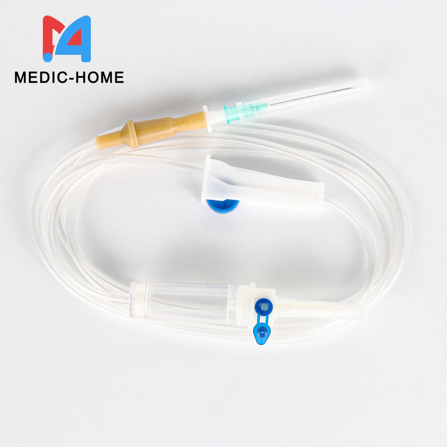 OEM PE Package Sterile Luer Slip Disposable Infusion IV Set CE ISO