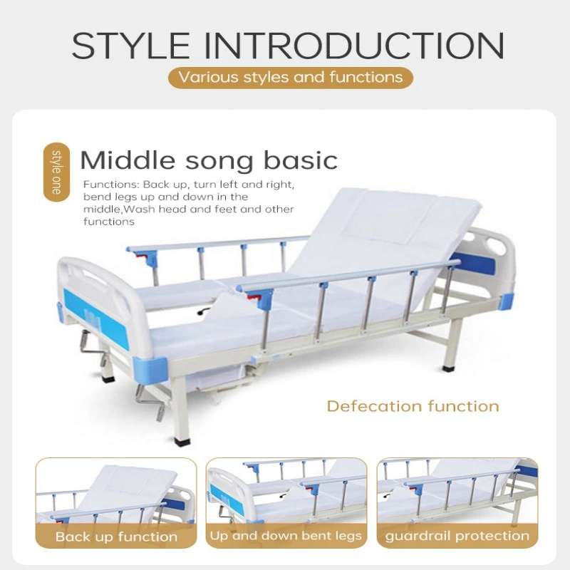 Disabled Patient Nursing Medical Hospital Bed with Toilet for Sale Suppliers
