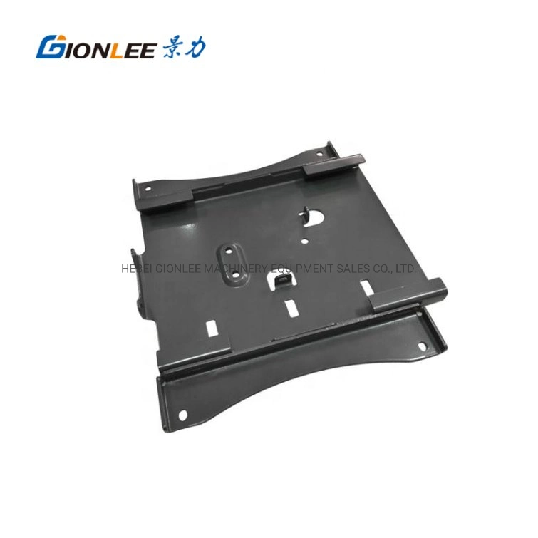 Grey Powder Coating Custom Carbon Steel Stamping Bending Welding Automotive Spare Parts