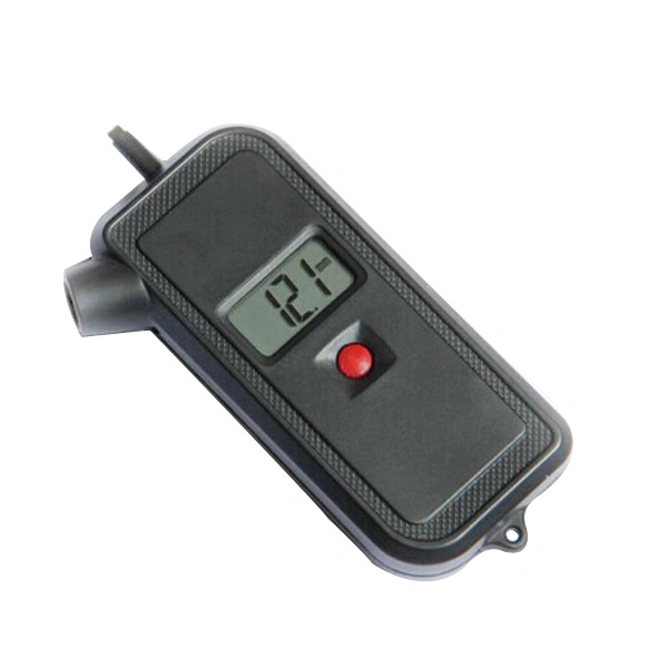 2 in 1 Keyring Digital Tire Depth Pressure Gauge Car Meter