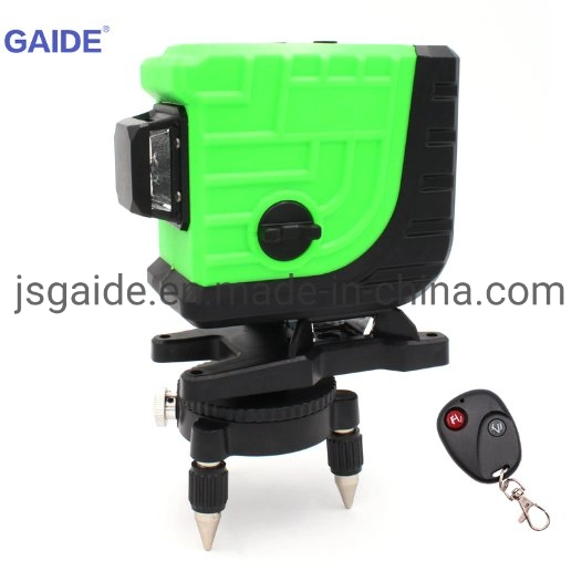 Gaide Top Supplier 12line High Precision Laser Level with Tripod