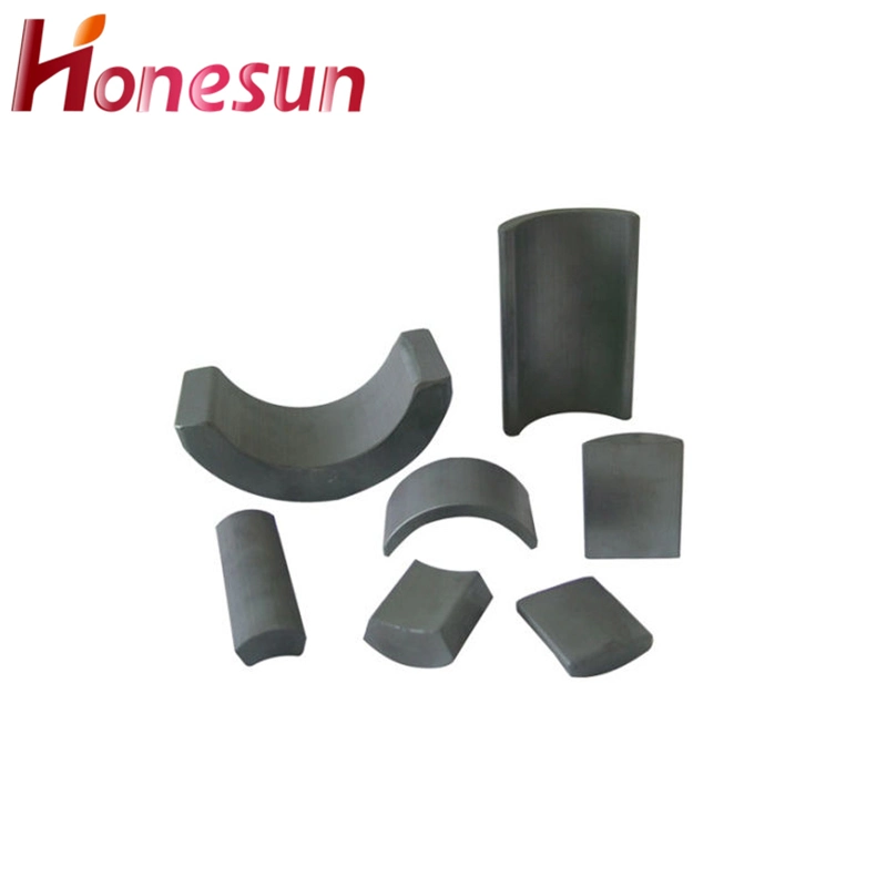 Customized Strontium Ferrite Arc Magnet for Industrial Motors