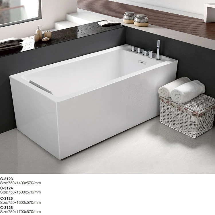 Hy Indoor Freestanding Walk in Bathtub Parts, Bathtub Acrylic Solid Surface