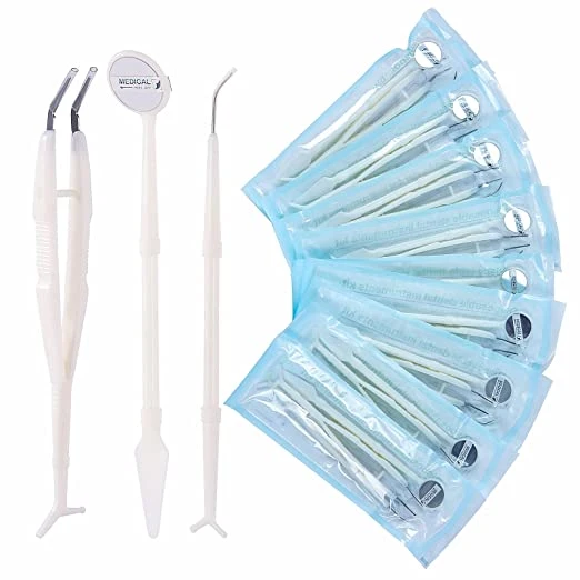 5 en 1 Kit de soins dentaires professionnels Kit d'examen oral