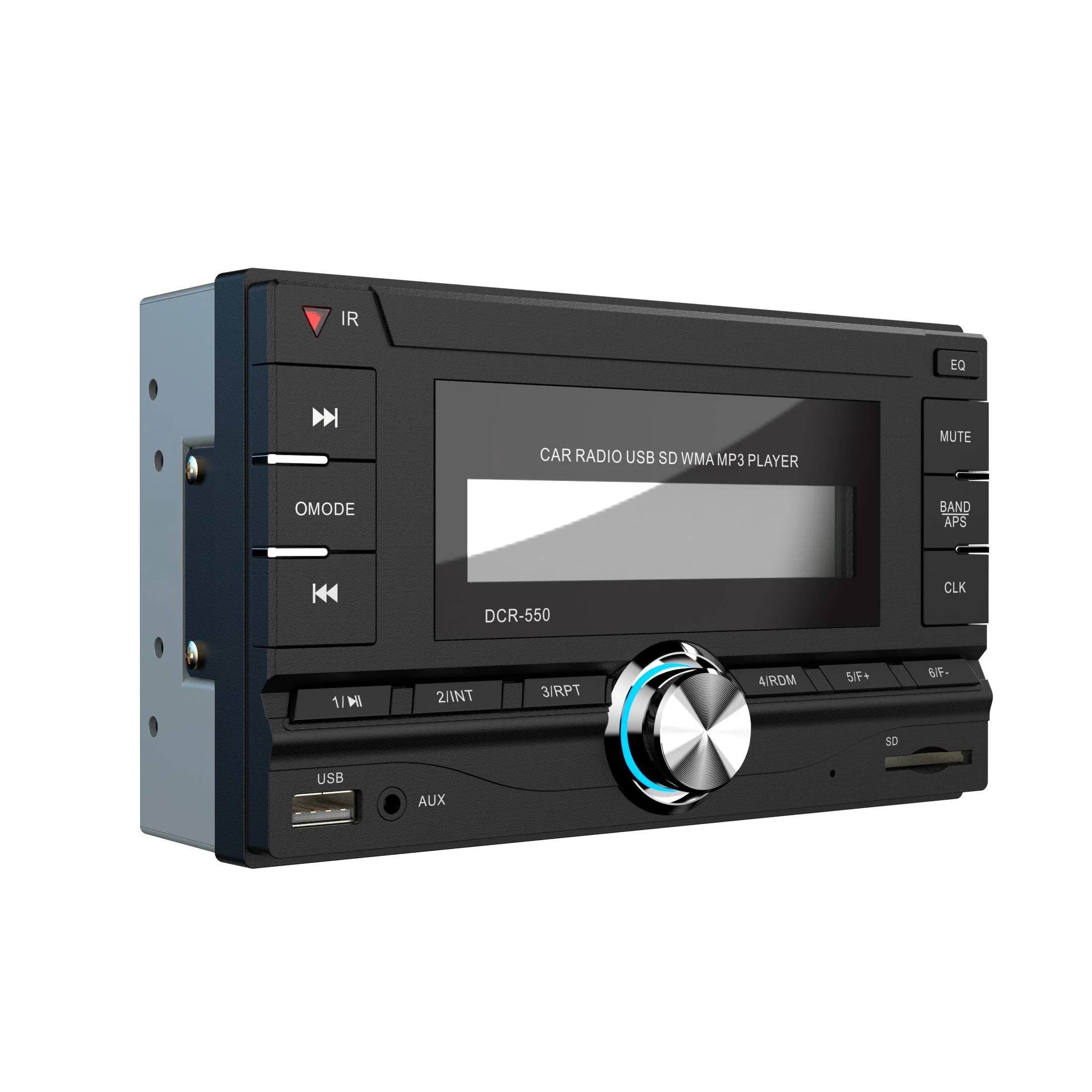 Auto Audio transmissor FM Car Audio Car estéreo para automóvel Leitor de MP3 para automóvel com dupla DIN e painel fixo de rádio