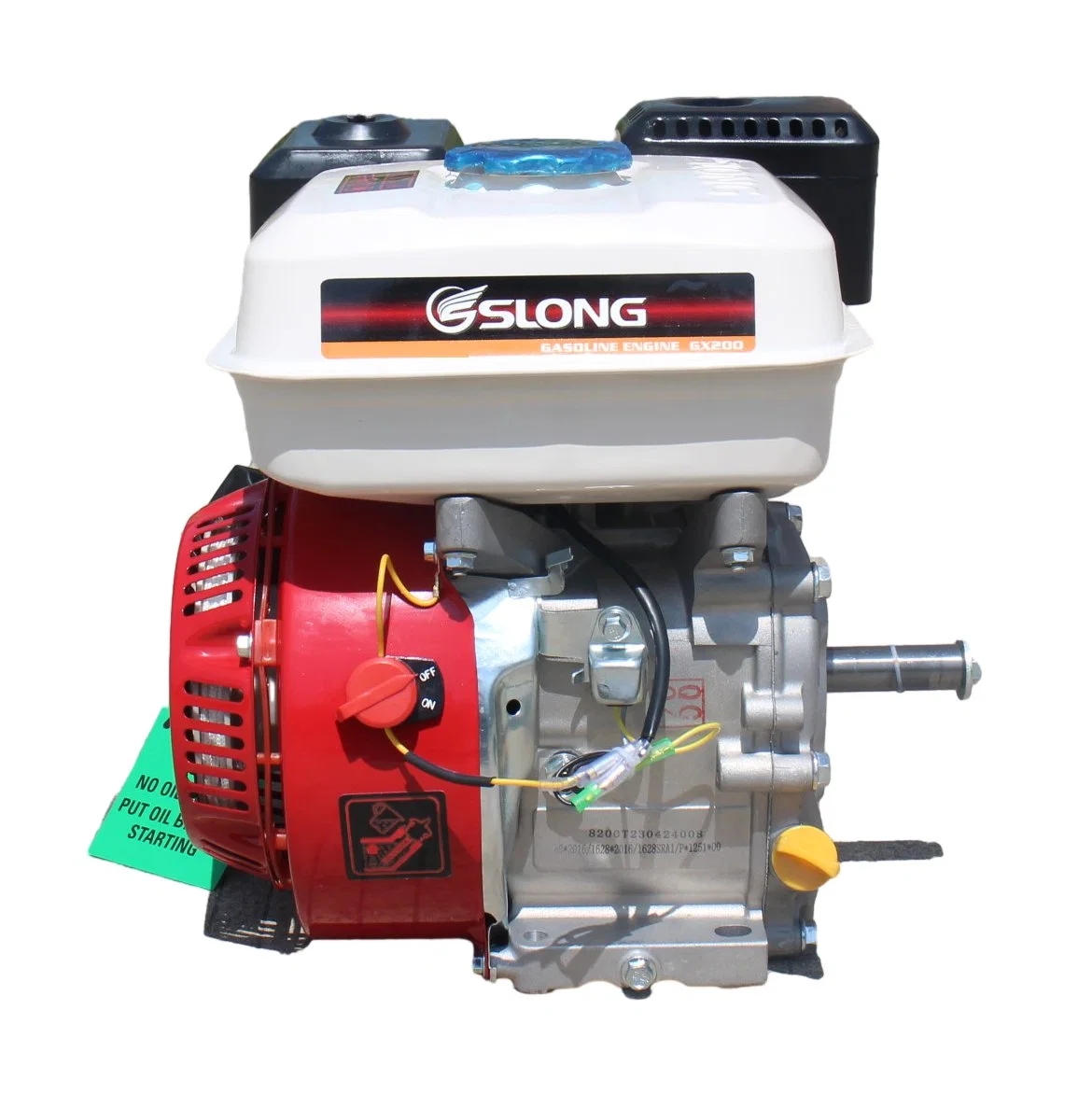 Slong 6.5 HP Gx200 Gasoline Engine for Agriclture Equipment Water Pump