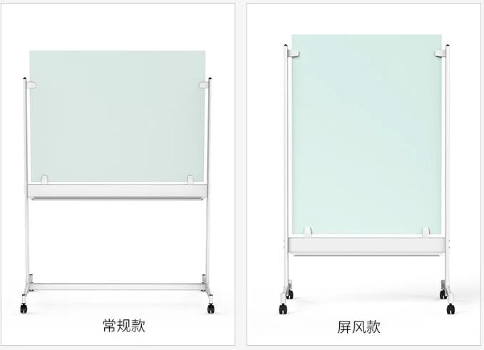 Vidrio templado Glassboard magnética personalizada Pizarra