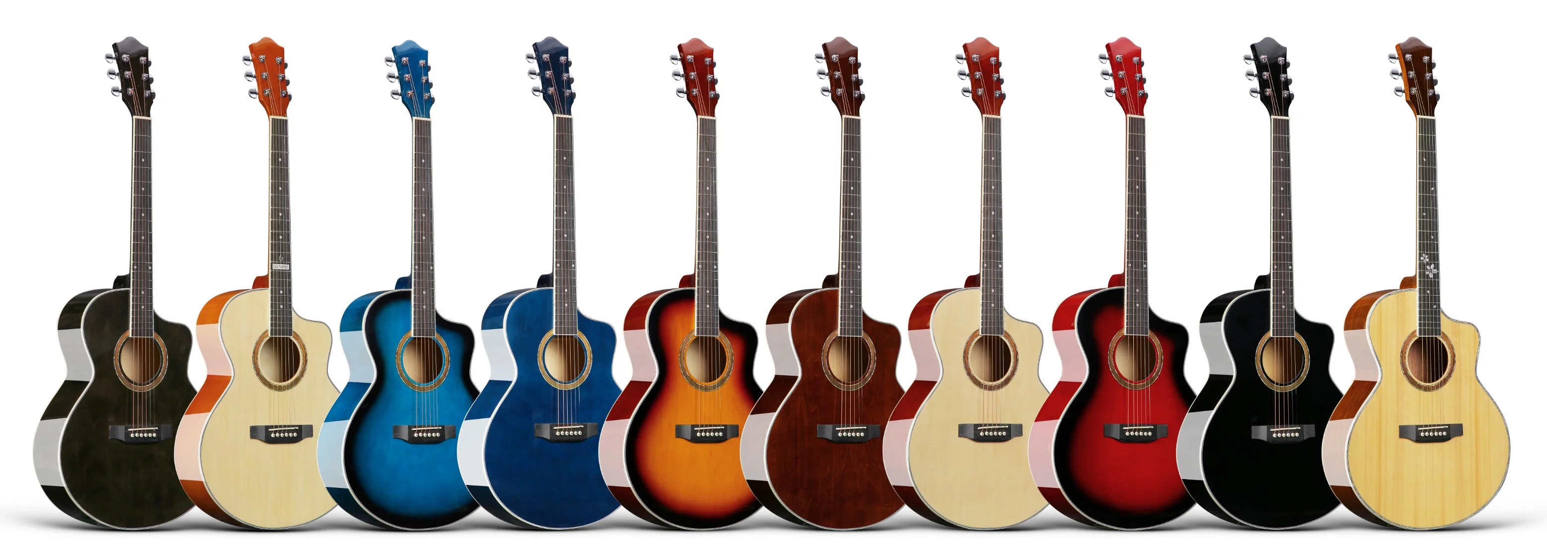 Оптовая торговля 41 дюйма дешевые Jf стиле фолк акустическая гитара для начинающих студентов Акустическая гитара
