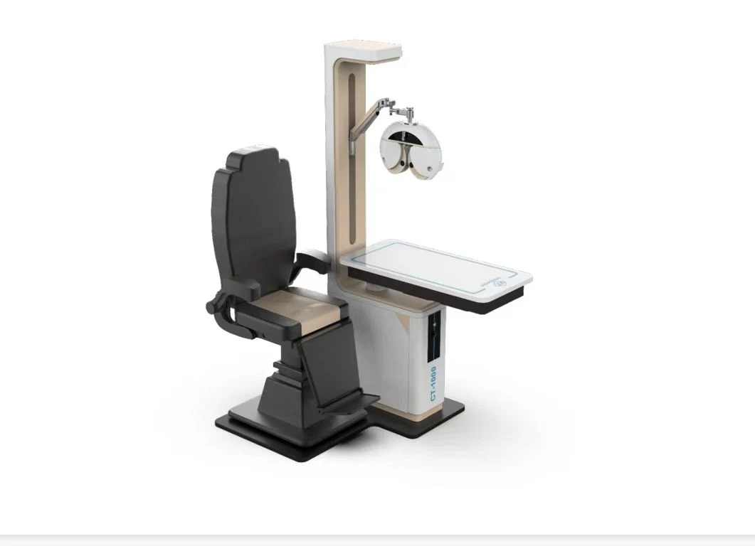 Professional Refraction Chair Unit Manual Operation Optometric Combination Table