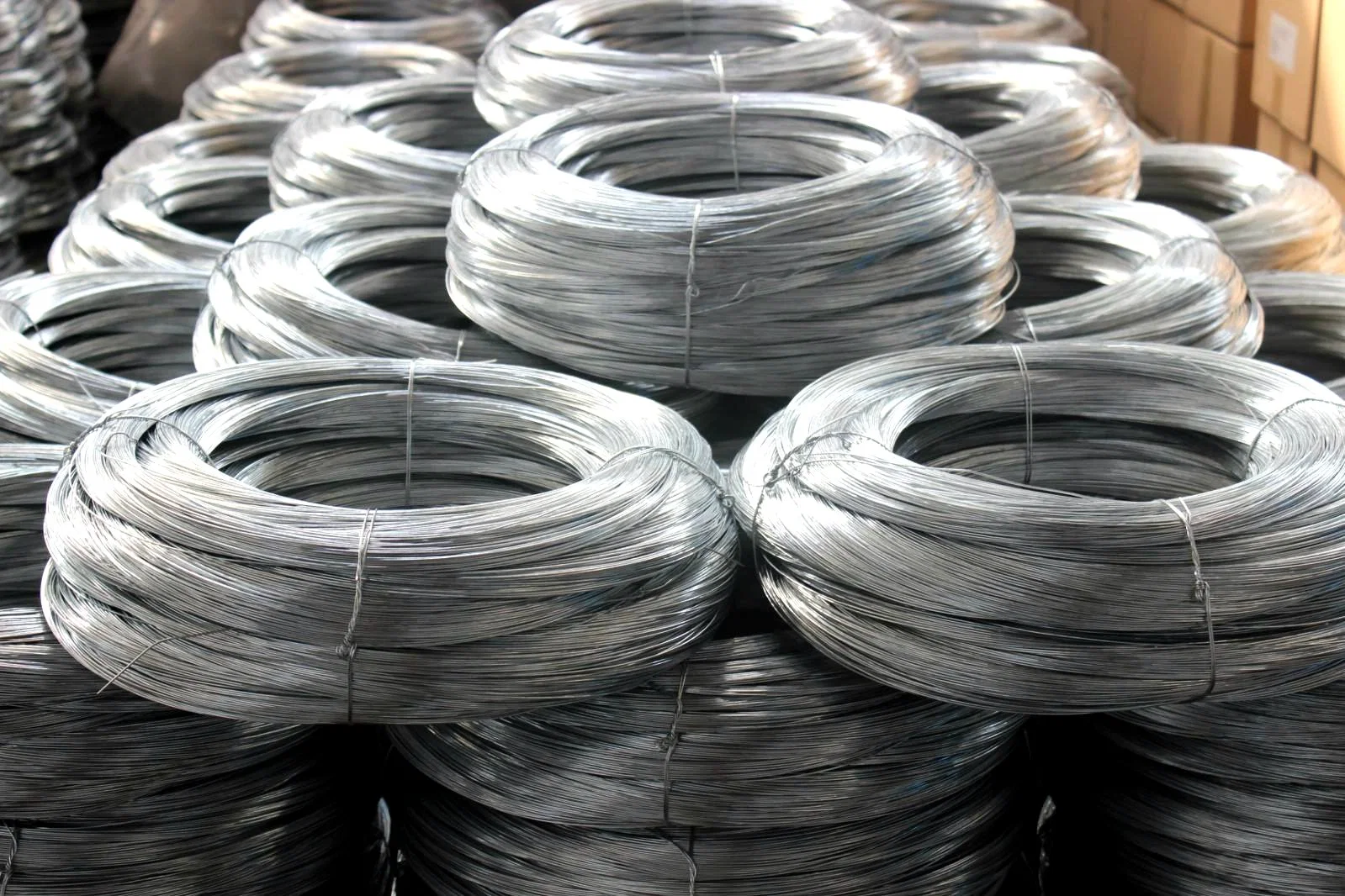 Factory 0.2mm 0.3mm 0.4mm 0.5mm 0.8mm 1.0mm 4.0mm Swg Bwg 8 10 12 16 18 20 Gauge Ss SAE1006/1008 SAE1050/1065 Zinc Coated Stainless Galvanized Steel Wire