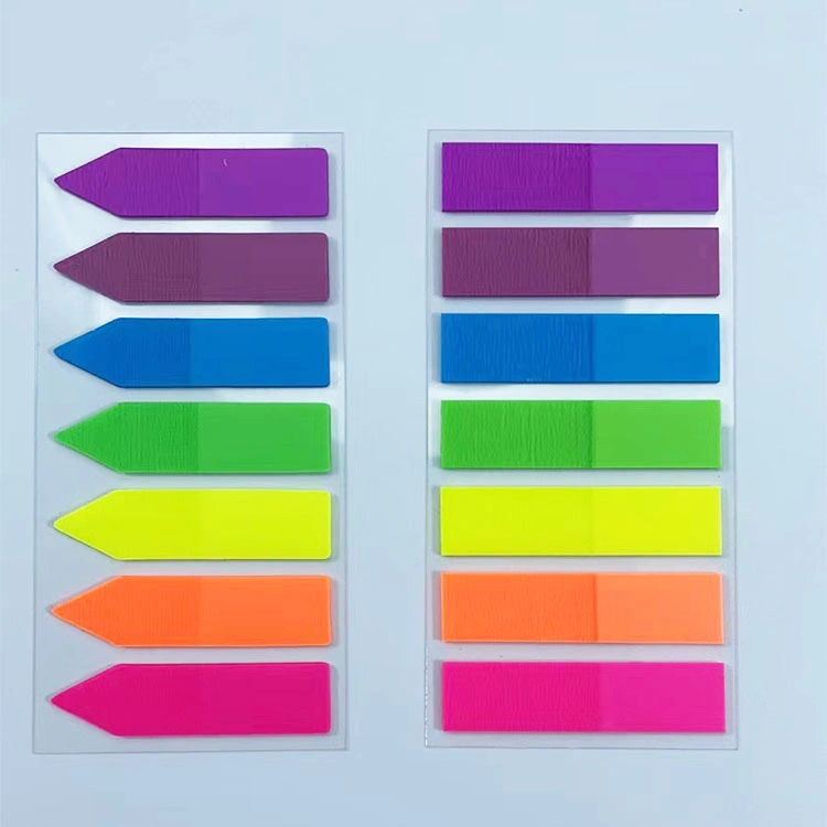 Creative Multi-Purpose PU Set Students Color Notes Combination Removable Message Stickers Notes