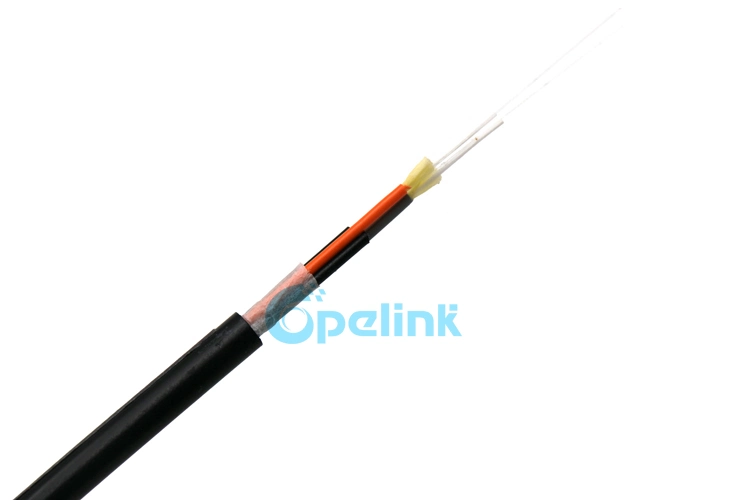 Gyfjh Duplex Round Far Transmission Optical Fiber Cable, Ftta/Rrh Fiber Optic Cable, Optical Cable Used in Wireless Base Station Cabling