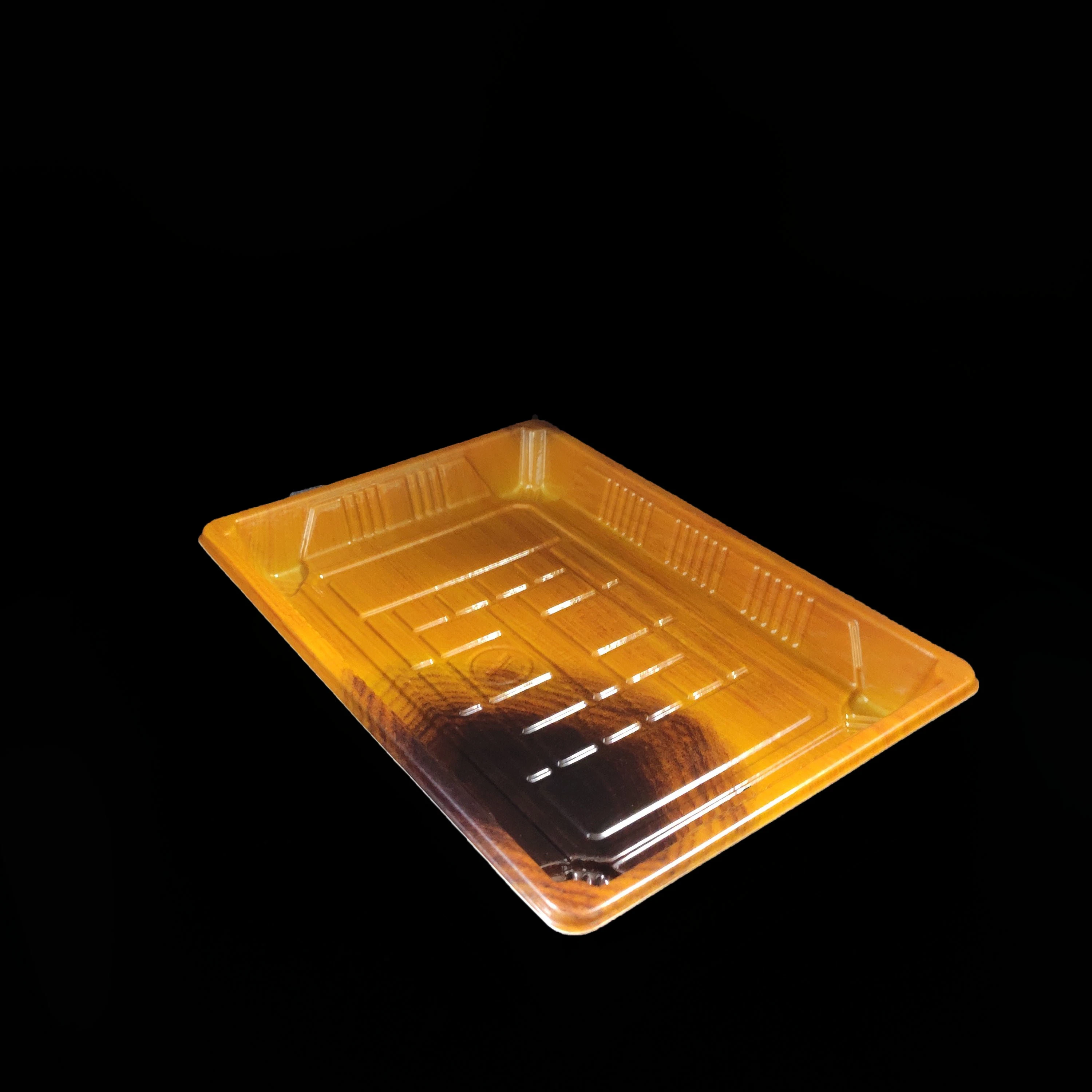 Manufacturer Sushi Foods Packaging Disposable Plastic Sushi/Bread/Cake/snack Container With Lid