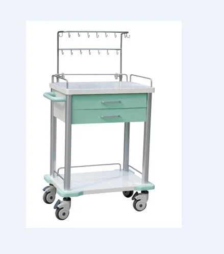 B-43 New Type Cooler Steel Infusion Medical Trolley