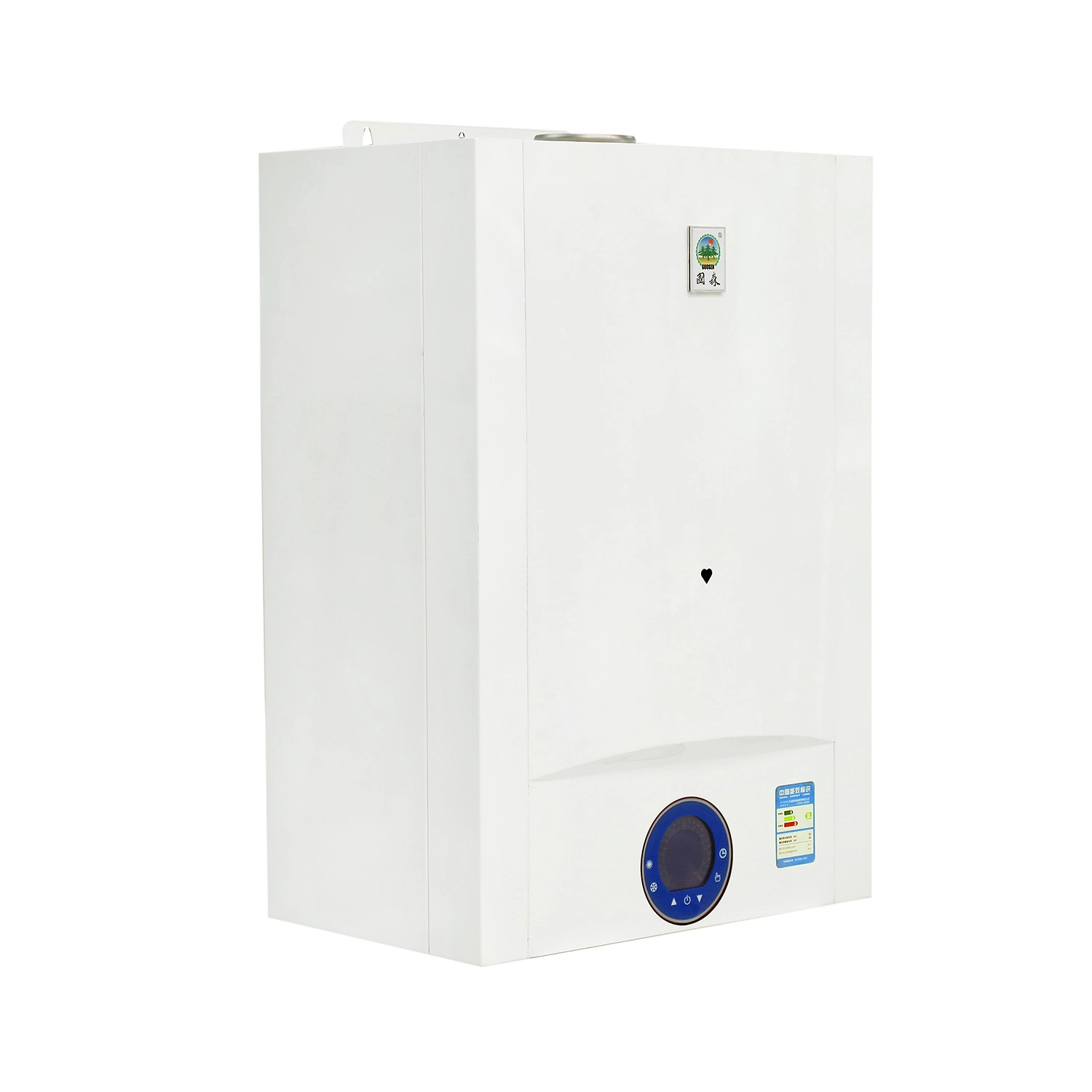15,4kg/min hogar premezclada Wall-Hung completamente de condensación calderas de gas para calefacción y agua caliente sanitaria