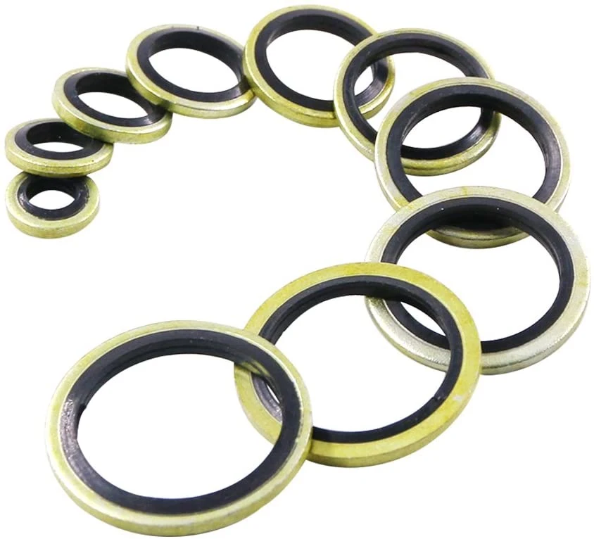 Wearable Rubber Sealing Parts Oil Seal Car Parts Metric Dowty Bonded Seal Oil Washer