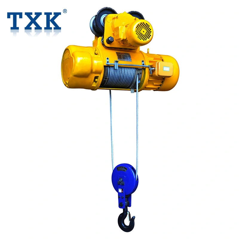 Txk 2ton, ton portátil 3Monorraíl Cable elevador eléctrico