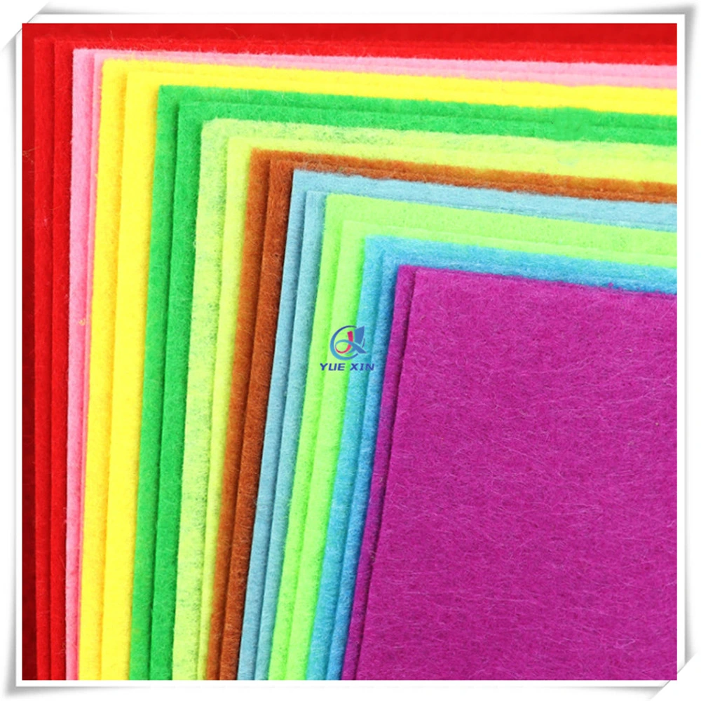 40*45cm Non-Woven Color Felt Sheet 1mm Thickness for Handicraft