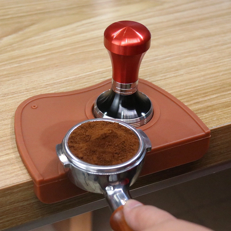 Corner-Mounted Tabletop Accessory Light-Weight Corner Brackets Homey Coffee Tamper Holder