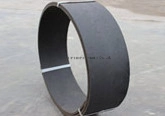 Fully-Cured Extruded Brake Lining Roll, Rubber Brake Liner, Excellent Performance and Used for Bonding Relining Service