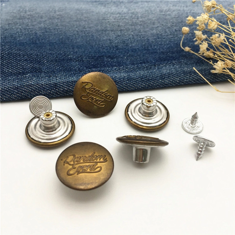 Jeans Button Metal Button for Jeans Garments