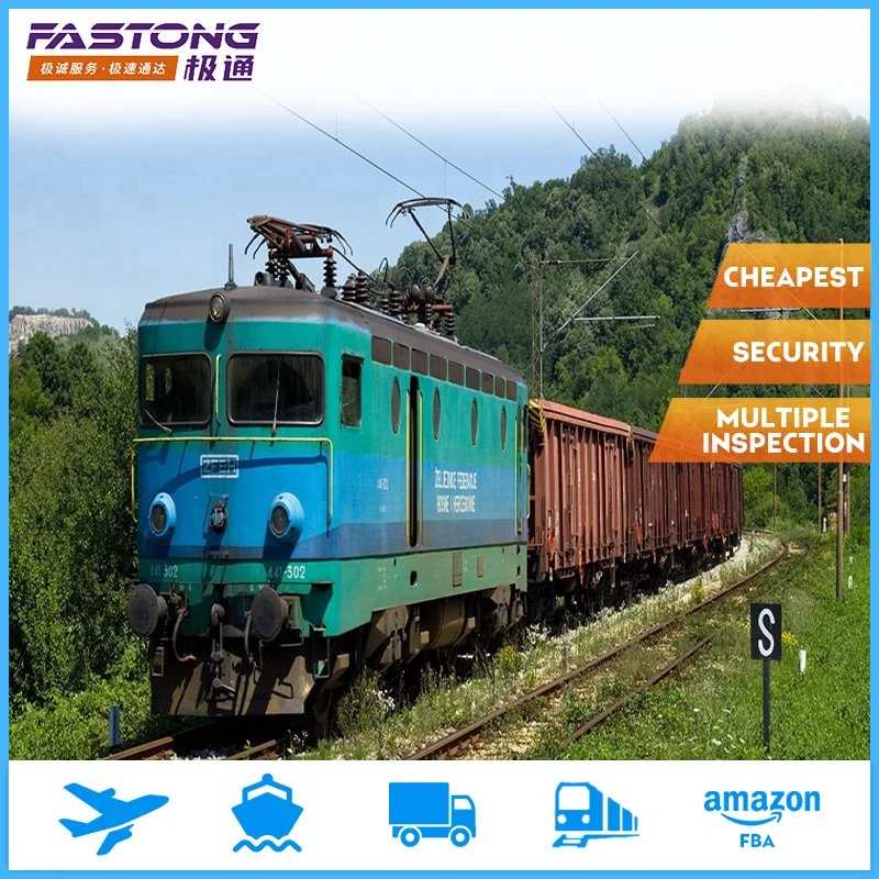 Cheapest Railway Train Freight Forwarder Road Cargo Service Train Shipping From China to Vietnam Thailand Malaysia by Railway Train