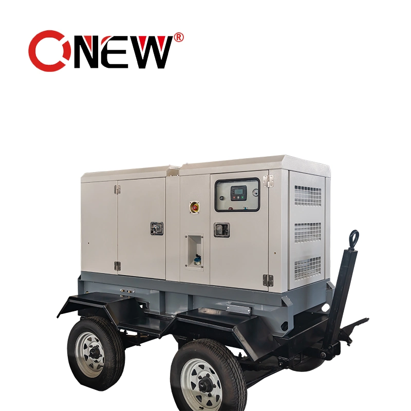 Lista de precios de generadores eléctricos silenciosos de gran potencia de 100 kVA 300 kW con motor diésel Deutz/Weifang/Wechai Ricardo, con remolque