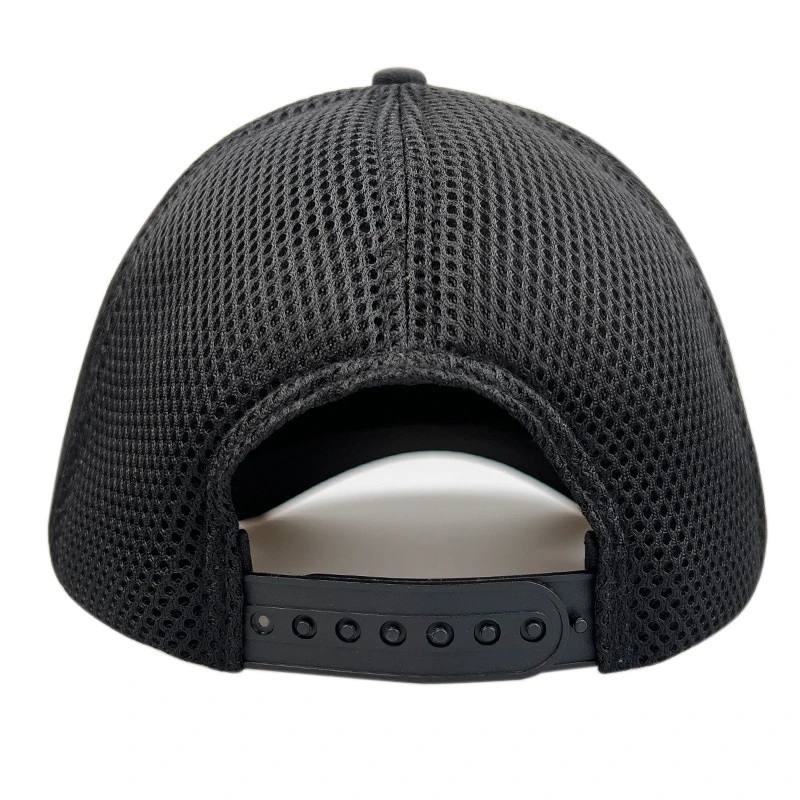 Sombrero Unisex Summer malla sólida de alta calidad de color pico gorra malla transpirable Gorra con protector solar logotipo bordado gorra de béisbol sin mangas