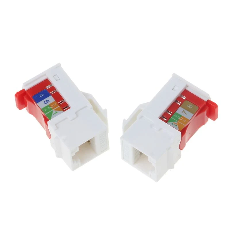 Toolless tipo RJ45 cable UTP CAT6 Keystone Jack