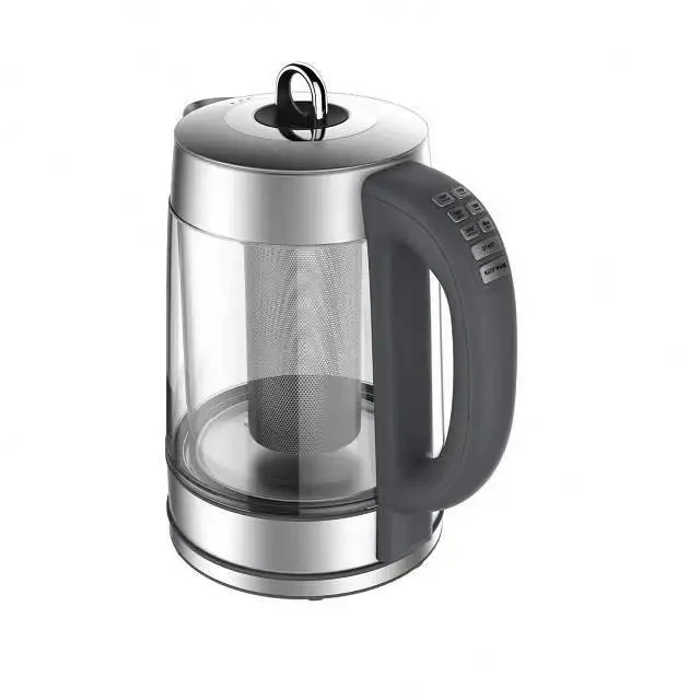 Digital Glass Borosilicate Tea Kettle Automatic Electric Glass Tea Maker Smart Glass Bottle Tea Maker