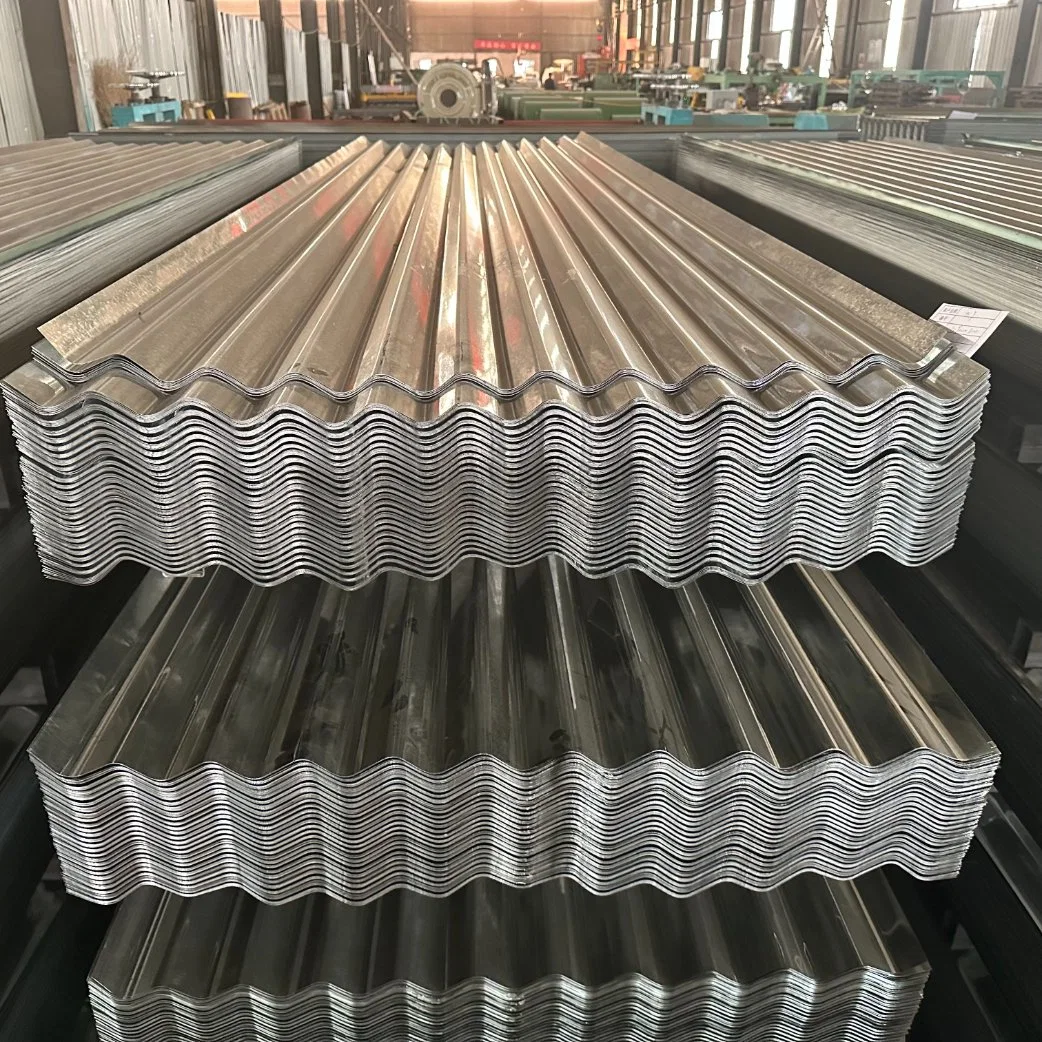 0.1-1.5mm SGCC Sghc G550 S350 Customized Galvanized Steel Plate Roofing Tiles Corrugated Sheet with Best Price