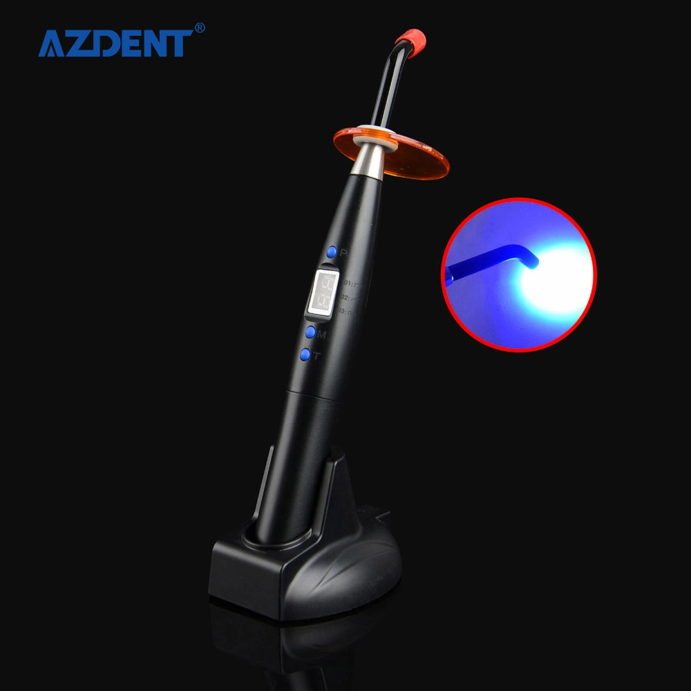 Perfect Appearance Plastic Handle Noiseless Rainbow Dental LED Curing Light