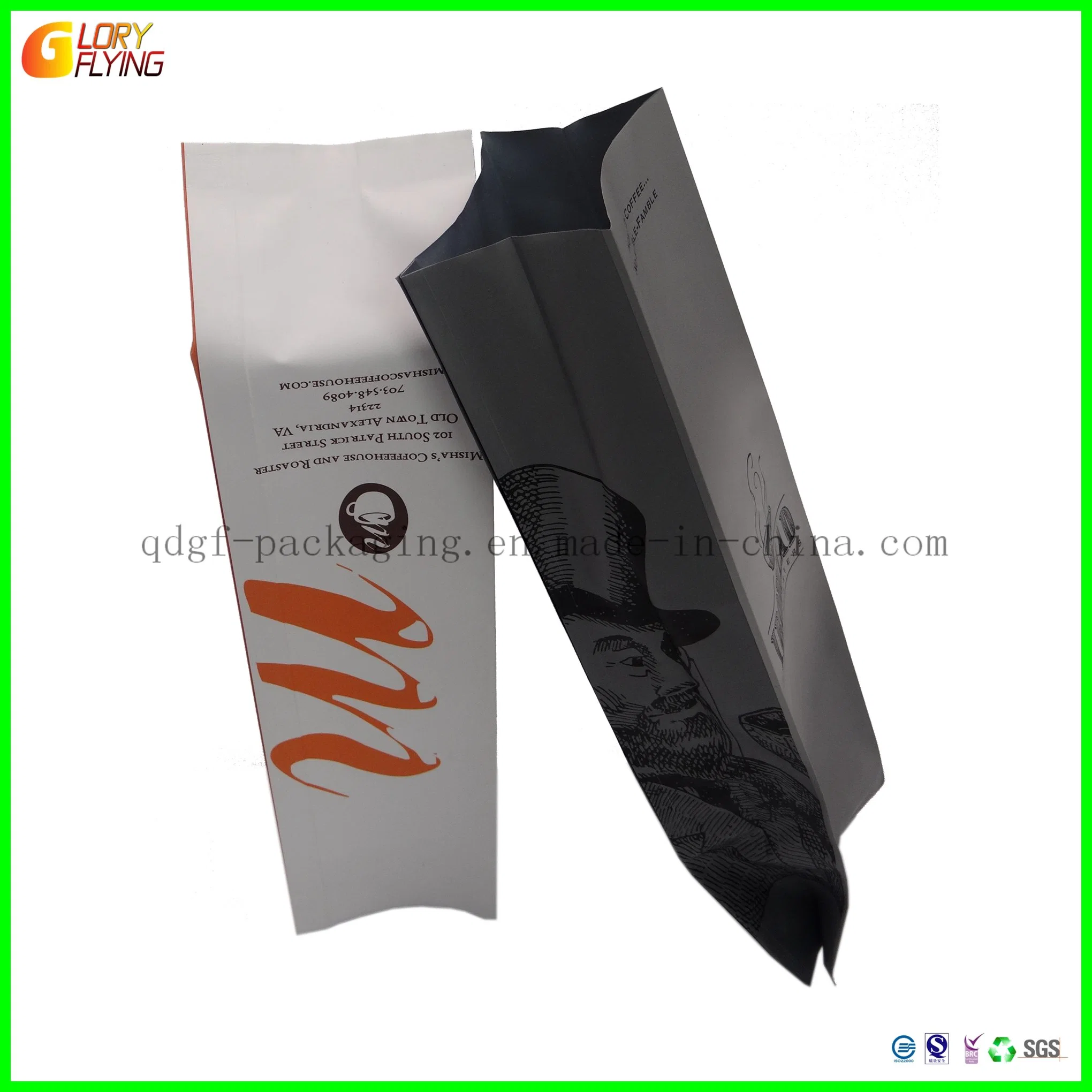 Custom Production of Coffee Paper Bags, Frozen Seafood, Edamame Beans, Fruit Salad, Pet Food, and So on All Kinds of Packaging Bags. Plastic Bag.