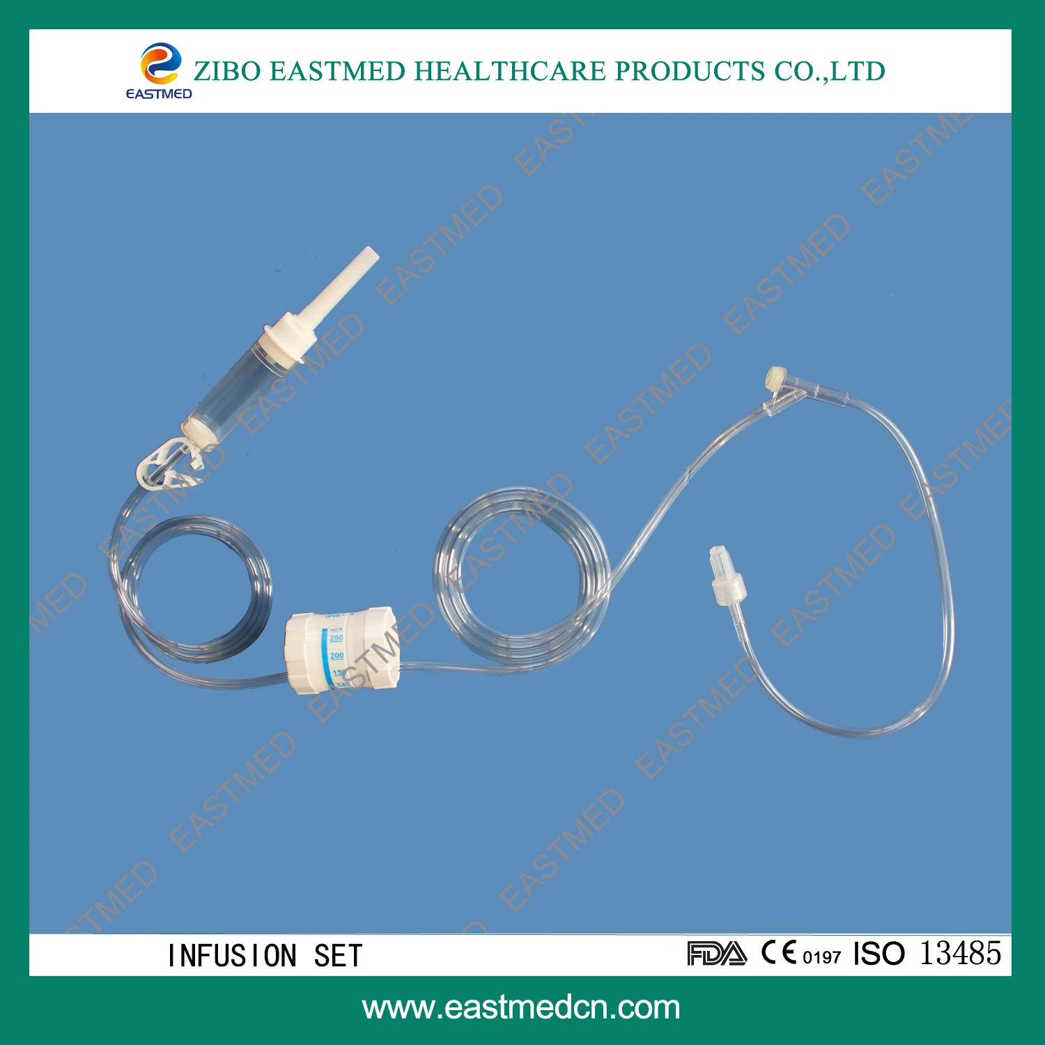 Plastic Jmd or OEM PE Blister Blood Bags Infusion Set for Adult