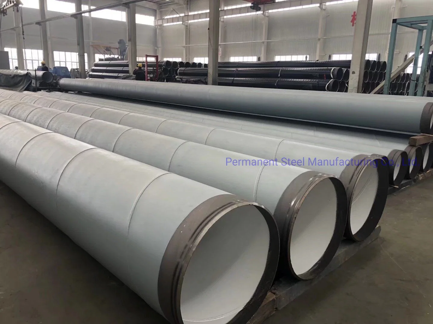 High Strength Spirally Submerged Arc Welding Pipe SSAW Steel Pipe Used for Gas and Oil