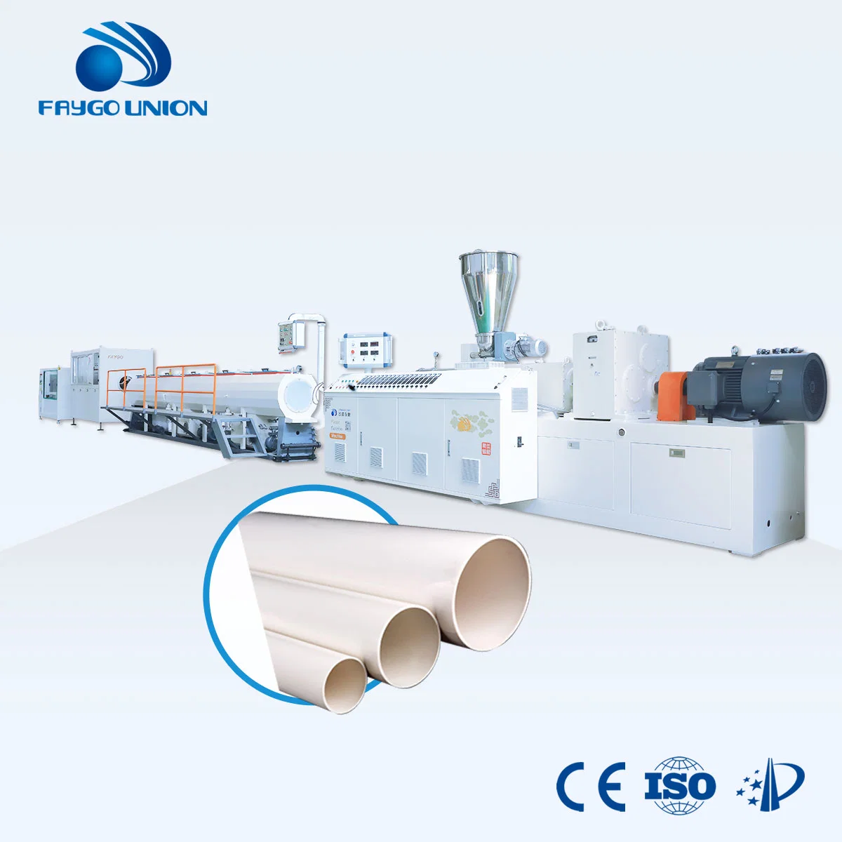 Plastic PVC CPVC Opvc PPR PE HDPE Water Gas Pipe Extruder Machine Agricultural Drip Irrigation Pipes Garden Fiber Reinforced Soft Hose Extrusion Production Line